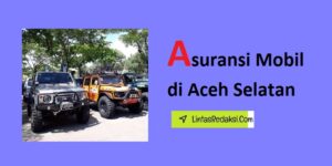 Asuransi Mobil di Aceh Selatan dan Tips Membeli Polis Terbaik dan Cara Memilih Asuransi Kendaraan yang Mumpuni di Kabupaten Aceh Selatan