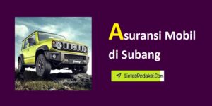 Asuransi Mobil di Subang dan Tips Mendapatkan Polis serta Cara Memilih Perusahaan Asuransi Kendaraan yang Bagus di Kabupaten Subang Jawa Barat